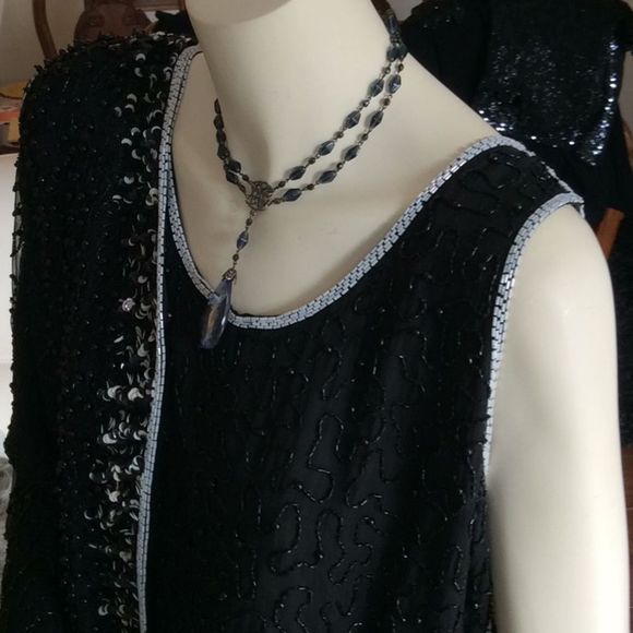 100% silk 💞BIDS & SEQUINS 💞PATRA 💞Jacket set - Picture 13 of 16